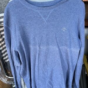 LRG Heather Gray Waffle Knit Long Sleeve